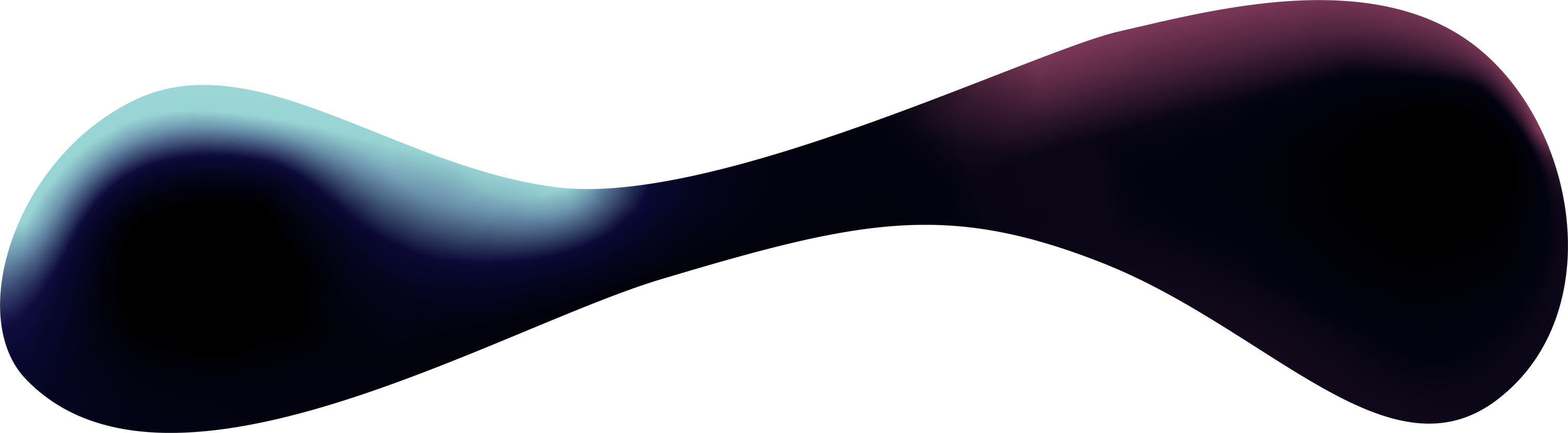 Violet Metallic Blob